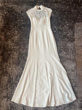 Lulus | Dresses | Lulus Sweet Love Ivory Lace Beaded Maxi Dress | Poshmark